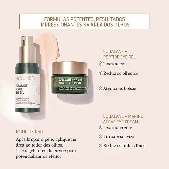 BIOSSANCE  PEPTIDE GEL   EYE  15ML